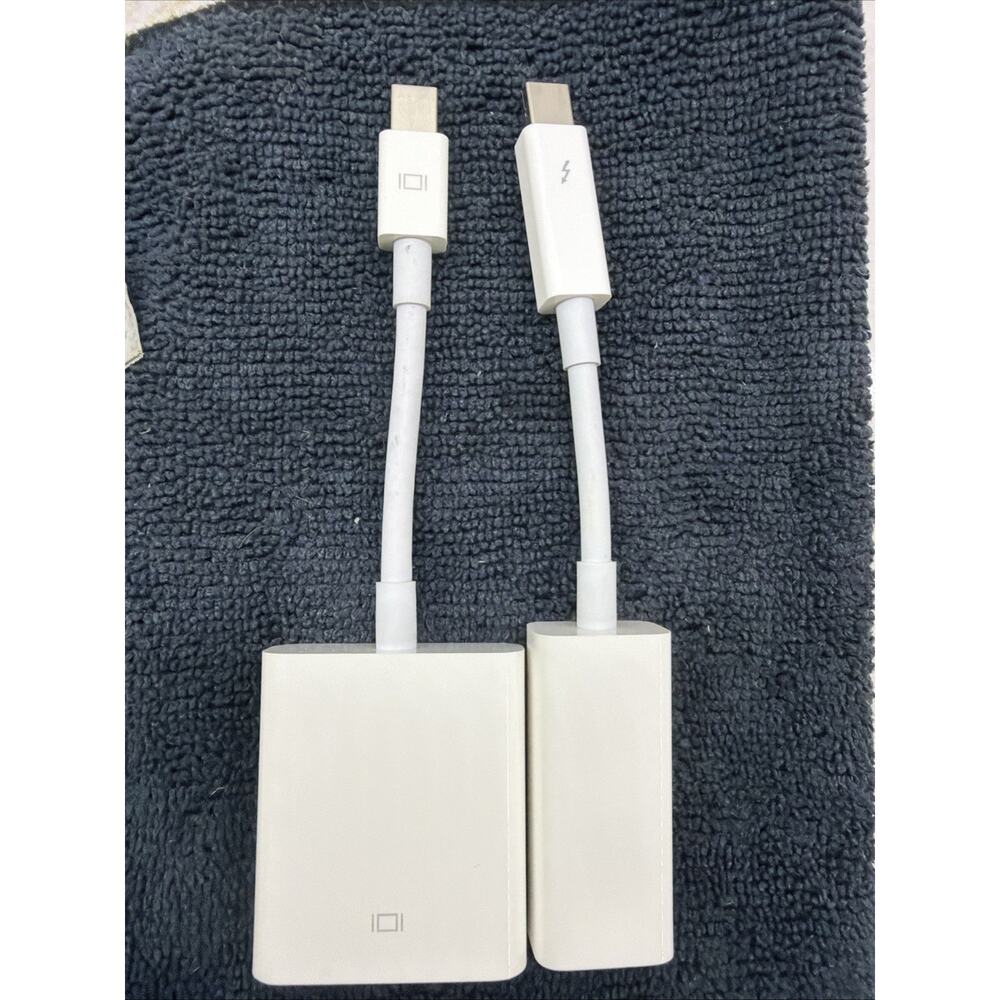 Apple Thunderbolt 2 to Gigabit Ethernet & DVI Adapter Model A1433 A1307 TESTED